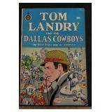 VINTAGE COMIC BOOK-"TOM LANDRY AND THE DALLAS