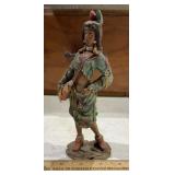 RESIN FIGURE-INDIAN LADY