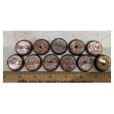 (14)COCA-COLA BOTTLE CAPS-ASSORTED