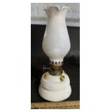 VINTAGE OIL LAMP-APPROX. 8" TALL