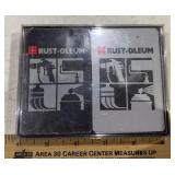 DOUBLE DECK PLAYING CARDS W/CASE-RUSTOLEUM PAINTS