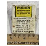 LARGE CLIP-UNDERGROUND CABLE COMPANY