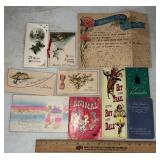 VINTAGE PAPER & BOOKLET ITEMS-ASSORTED