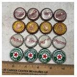 (16)BOTTLE CAPS-(4)EACH