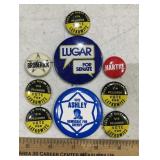 PINBACK BUTTONS-CHECK OUT THE PIC