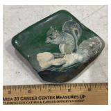 VINTAGE SOUVENIR ITEM-PAINTED ROCK/BRAZIL, INDIANA