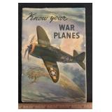 VINTAGE BOOKLET-"KNOW YOUR WAR PLANES"