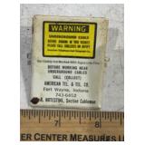 LARGE CLIP-UNDERGROUND CABLE COMPANY