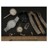 WRISTWATCH PARTS & MORE-ASSORTED