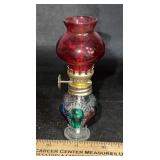 VINTAGE OIL LAMP-APPROX. 5" TALL