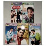 (5)ELVIS-VHS MOVIES/ASSORTED