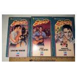 (3)ELVIS-VHS MOVIES/ASSORTED