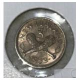 1959 NEW ZEALAND (3-PENCE) COIN