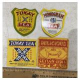 (4)COFFEE BOX LABELS-ASSORTED