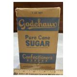 VINTAGE CANE SUGAR BOX