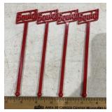 (4 COUNT) SQUIRT DRINK SWIZEL STICK