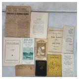 VINTAGE PAPER ITEMS-ASSORTED
