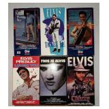 (6)ELVIS-VHS MOVIES/ASSORTED