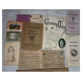 VINTAGE PAPER ITEMS-ASSORTED