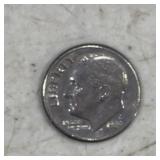 1987-D ROOSEVELT DIME