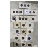 (25)LINCOLN WHEAT BACK CENTS ***1910's DECADE***