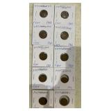 (10)NETHERLANDS "1-CENT" COINS ***ASSORTED