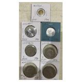 (7)MEXICO "PESO" COINS-(1)20 / (2)10 / (1)5 / (3)1