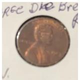 1983 LINCOLN CENT ***DEFECT - LARGE DIE BREAK/