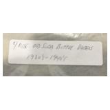 (4) 'DIFFERENT' VINTAGE SODA  BOTTLE LABELS-