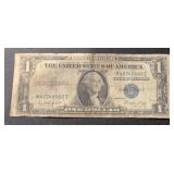 SERIES 1935-E $1.00 SILVER CERTIFICATE