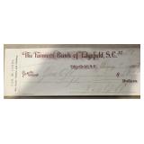VINTAGE BANK CHECK-DATED '1903'/'THE FARMERS BANK