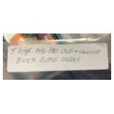 (5) 'DIFFERENT' VINTAGE BEER BOTTLE LABELS-