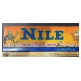 (38 COUNT) VINTAGE CRATE LABEL-NILE/GRAPES