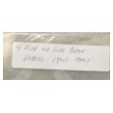 (4) 'DIFFERENT' VINTAGE SODA BOTTLE LABELS-