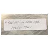 (4) 'DIFFERENT' VINTAGE SODA BOTTLE LABELS-