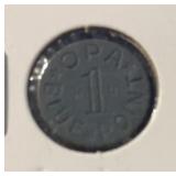 1-BLUE 'OPA' TRANSPORTATION TOKEN