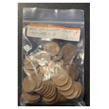 (BAG OF 50) LINCOLN WHEAT  BACK CENTS (1940-58-P&D