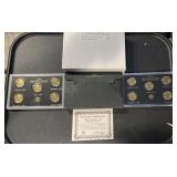 (10) 1999-P&D STATEHOOD QUARTERS ***24kt GOLD***