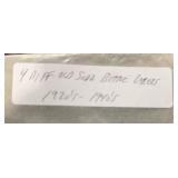 (4) 'DIFFERENT' VINTAGE SODA  BOTTLE LABLES-