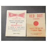 (2) 'DIFFERNET' VINTAGE MATCHBOOKS