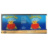 (10 COUNT) VINTAGE CAN LABEL-INDIANA KING/TOMATOES