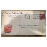 VINTAGE BUSINESS ENVELOPE W/STAMP-'DATED '1931'/