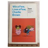 'A PEANUTS BOOK'-'WIN A FEW, LOSE A FEW, CHARLIE