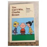 PEANUTS 'DOUBLE BOOK'-'YOU CAN'T WIN, CHARLIE