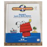 SNOOPY/PEANUTS COLLECTIBLE-BOOK 'SNOOPY'S LAND OF