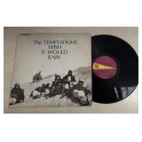 'TEMPTATIONS/WISH IT WOULD RAI'-VINYL RECORD ALBUM