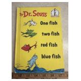 'DR. SEUSS' BOOK-'ONE FISH TWO FISH RED FISH BLUE