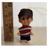 VINTAGE CHRISTMAS 'ELF DOLL' ORNAMENT-CHECK OUT