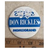 3' CONCERT COLLECTIBLE PINBACK-'DON RICKLES/MGM