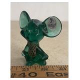 'FENTON' GLASS MOUSE FIGURINE